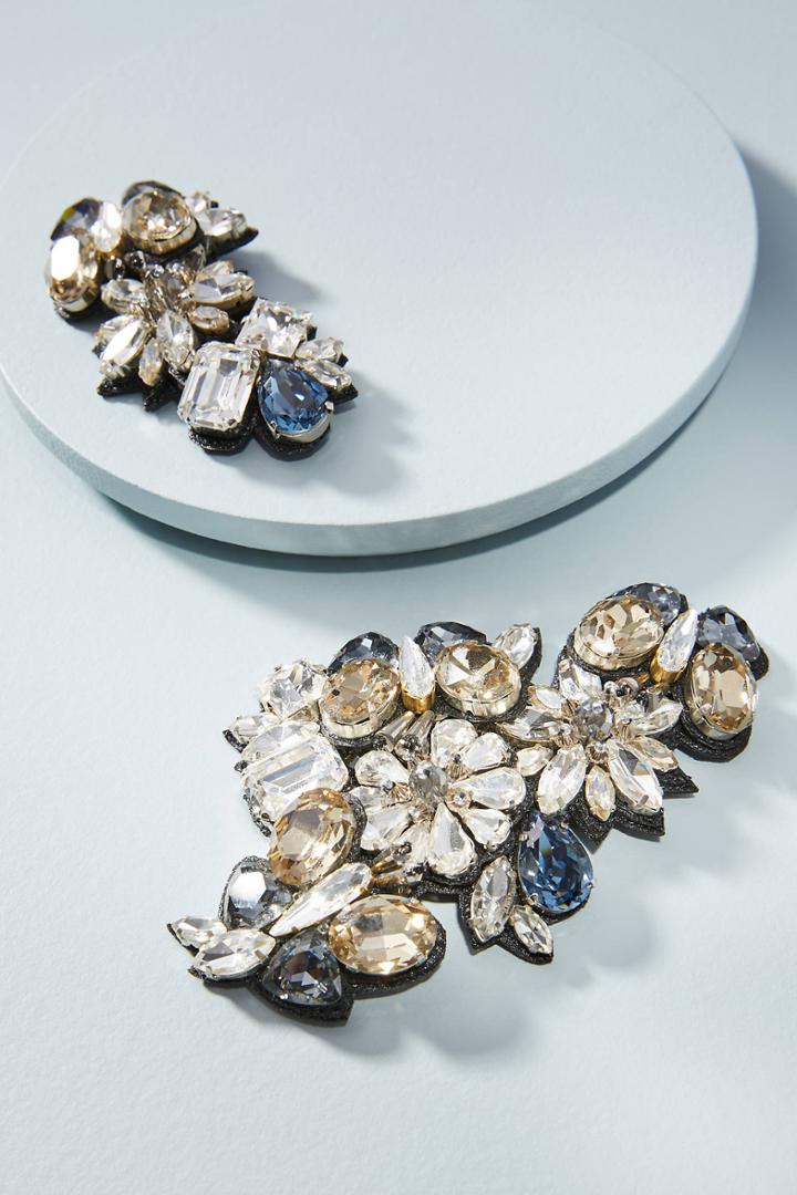 Madiso Floral Clusters Brooch Set