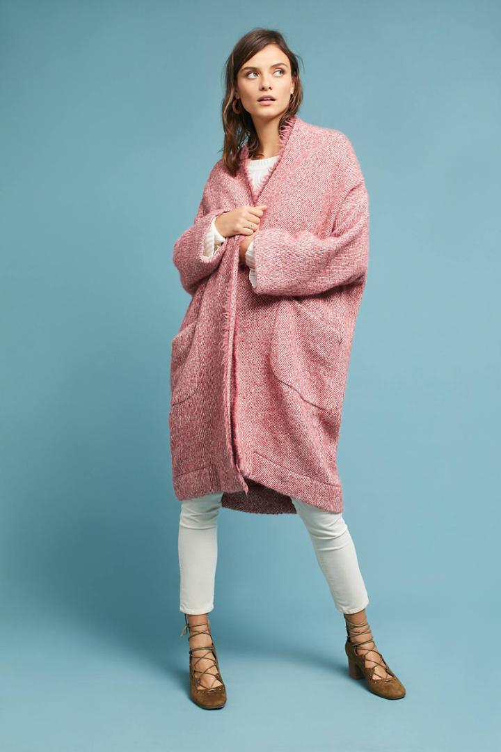 Ottod'ame Moonlight Oversized Sweater Coat