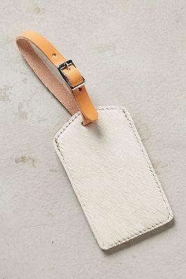 Graf & Lantz Calf Hair Luggage Tag