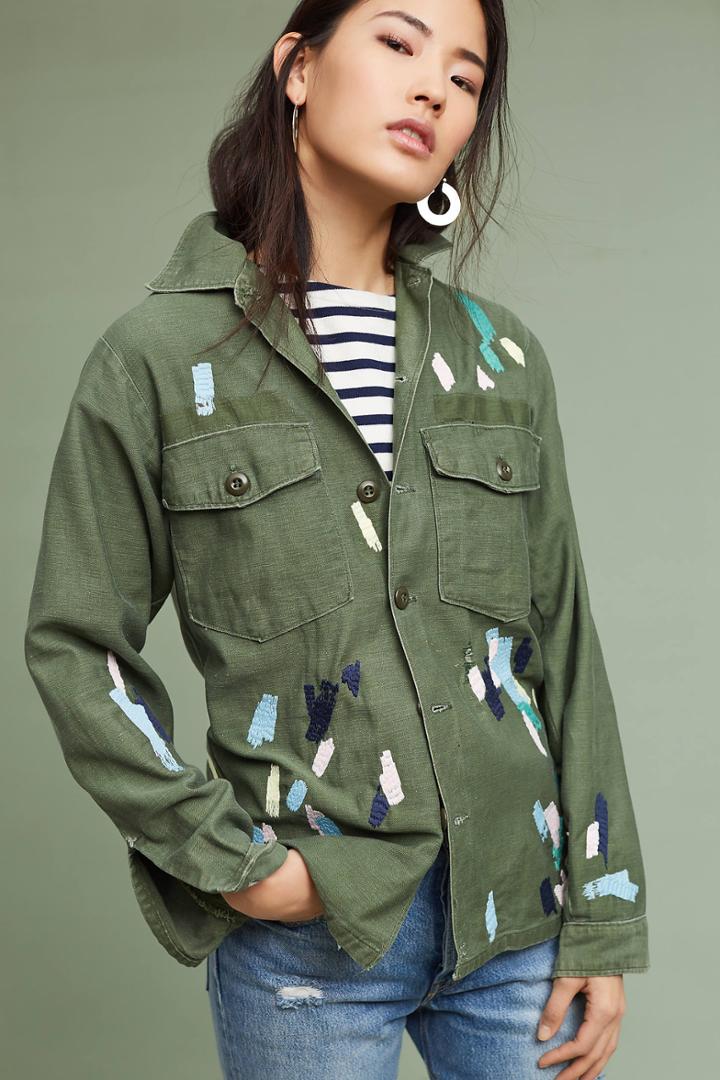 Bliss & Mischief One-of-a-kind Mitchell Paint Jacket