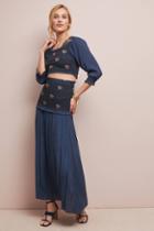 Steele Aster Embroidered Skirt