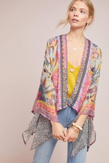 Elizabeth Gillett Belinda Floral Kimono