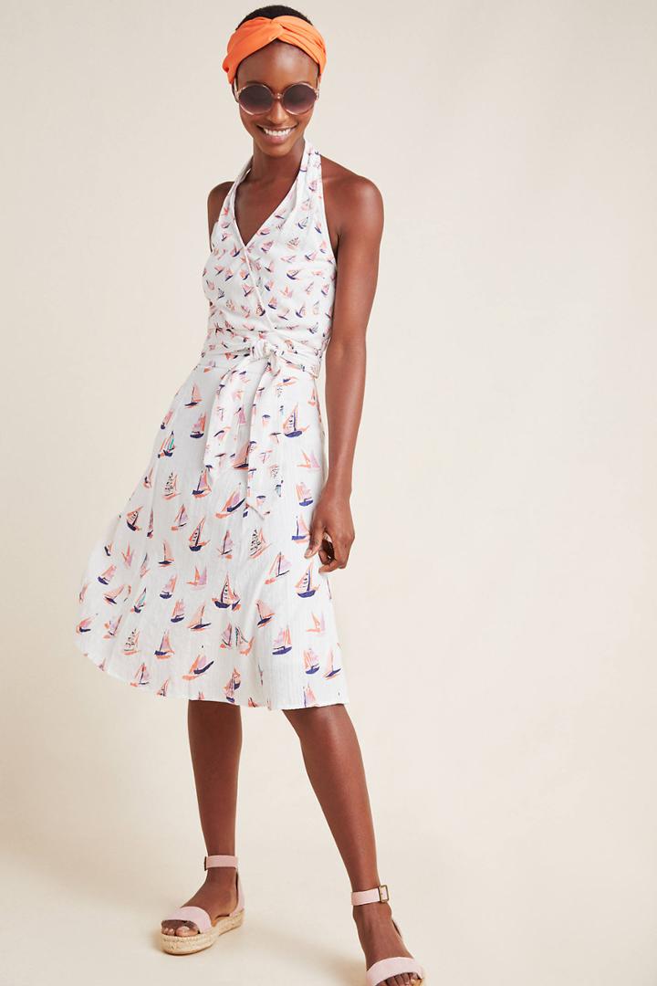 Maeve Sailboat Midi Skirt