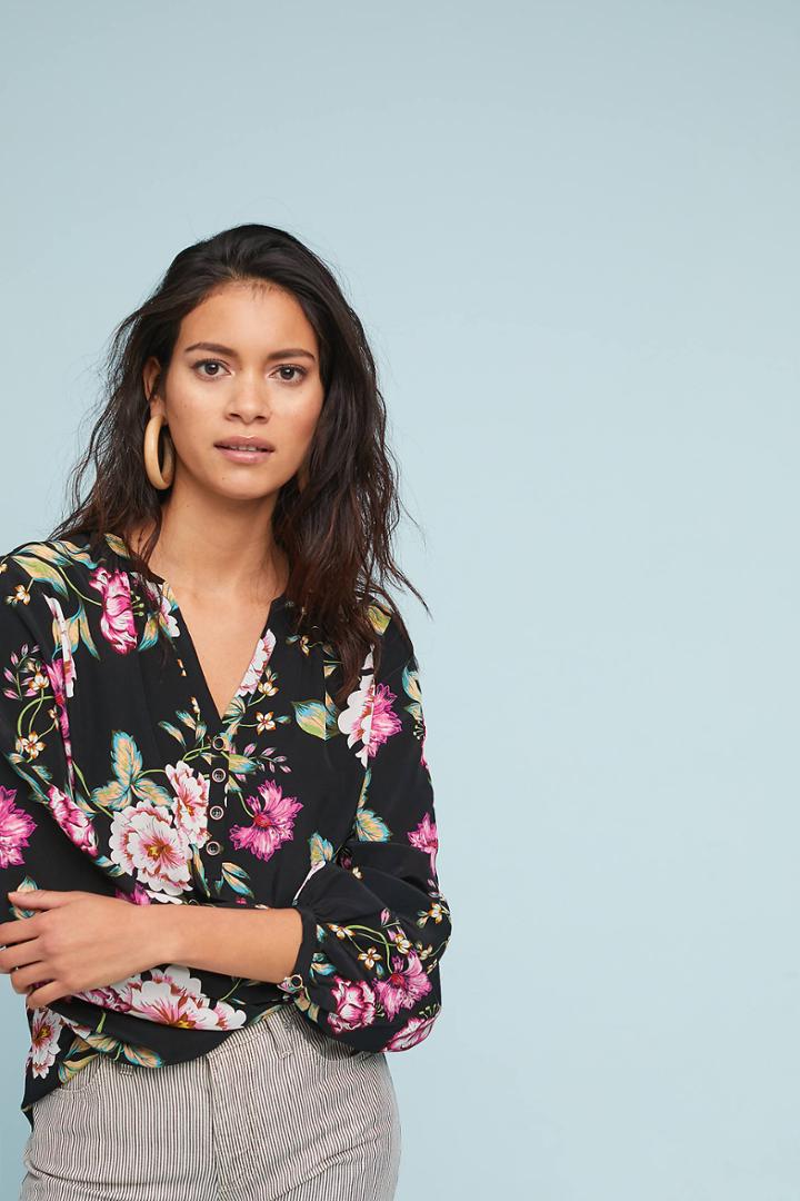 Yumi Kim Cervara Silk Blouse