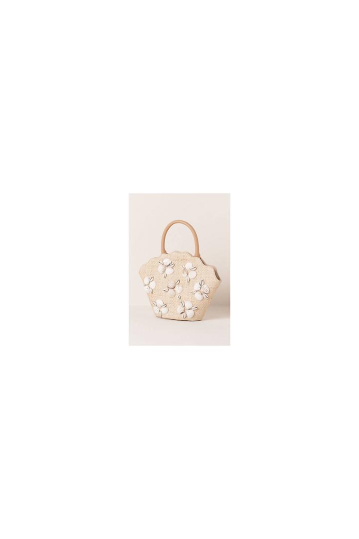 Loeffler Randall Menton Raffia Tote Bag