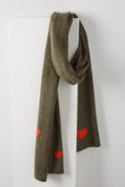Kitted In Cashmere X Anthropologie Heart To Heart Cashmere Scarf