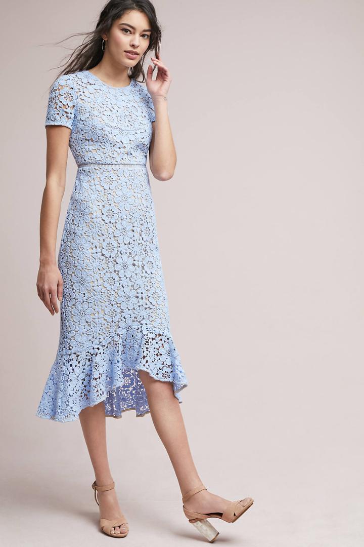 Shoshanna Helena Trumpet Dress