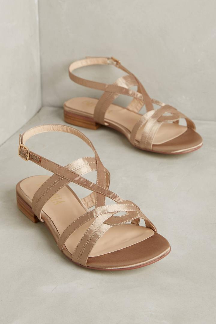 Candela Strappy Satin Sandals