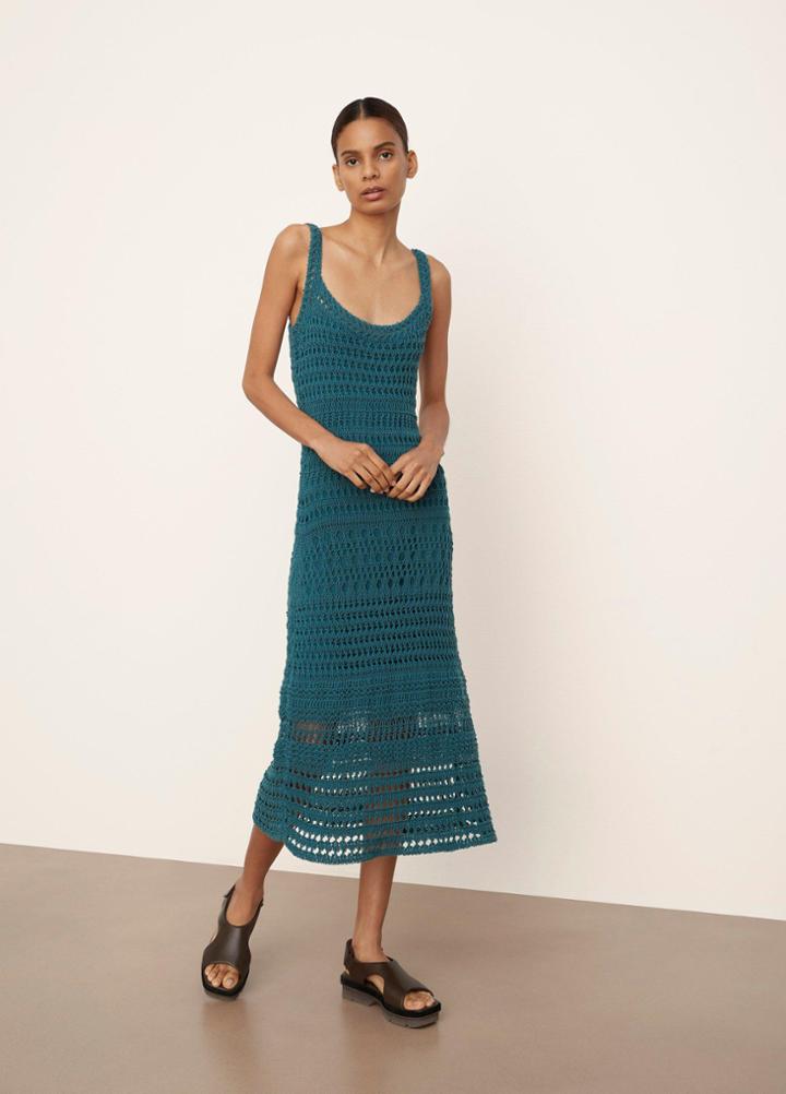 Vince Lace Crochet Dress