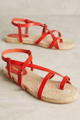 Farylrobin Lina Sandals Red