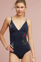 Stella Mccartney Embroidered Floral One-piece