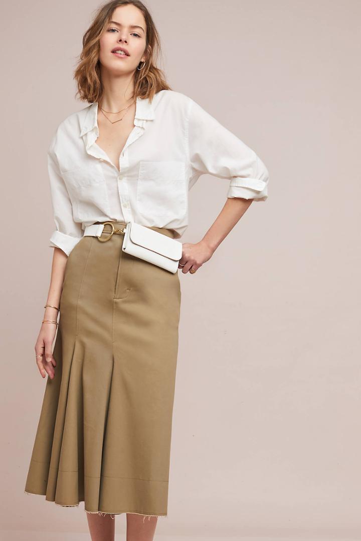 Caara Utility Midi Skirt