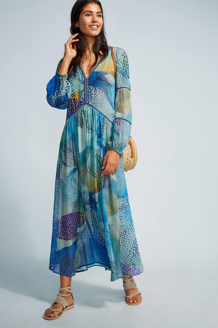 Bl-nk Celvia Floral Cover-up Dress
