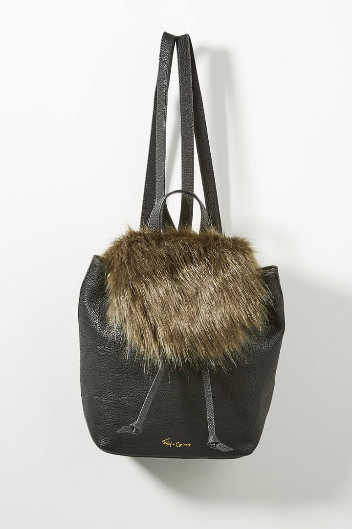 Foley + Corinna Faux Fur City Backpack