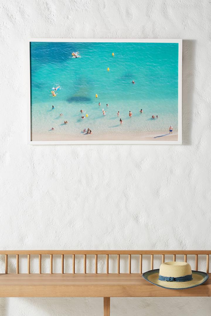 Artfully Walls Swimmers In Villefranche Wall Art