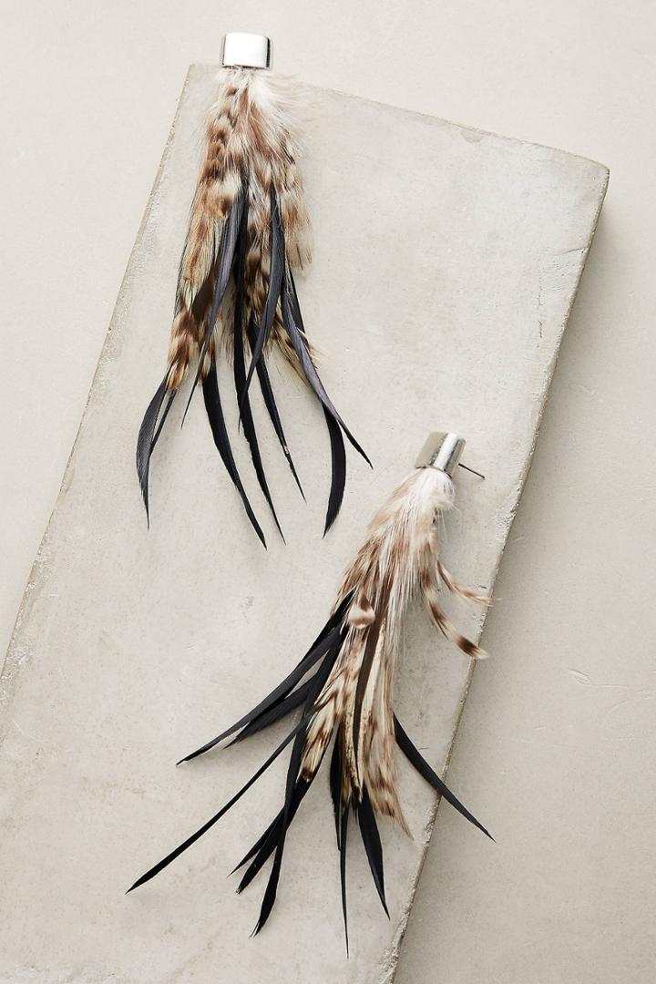 Mignonne Gavigan Polly Feather Drop Earrings