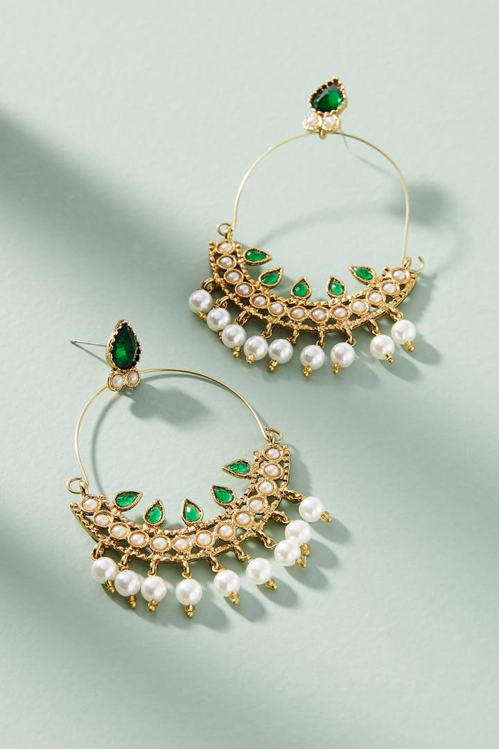 Blossom Box Crystalline Drop Earrings