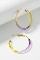 Colette Malouf Gemology Lucite Hoops