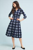 Samantha Sung Patricia Check Shirt Dress