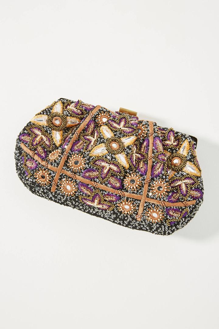 Anthropologie Paloma Beaded Clutch