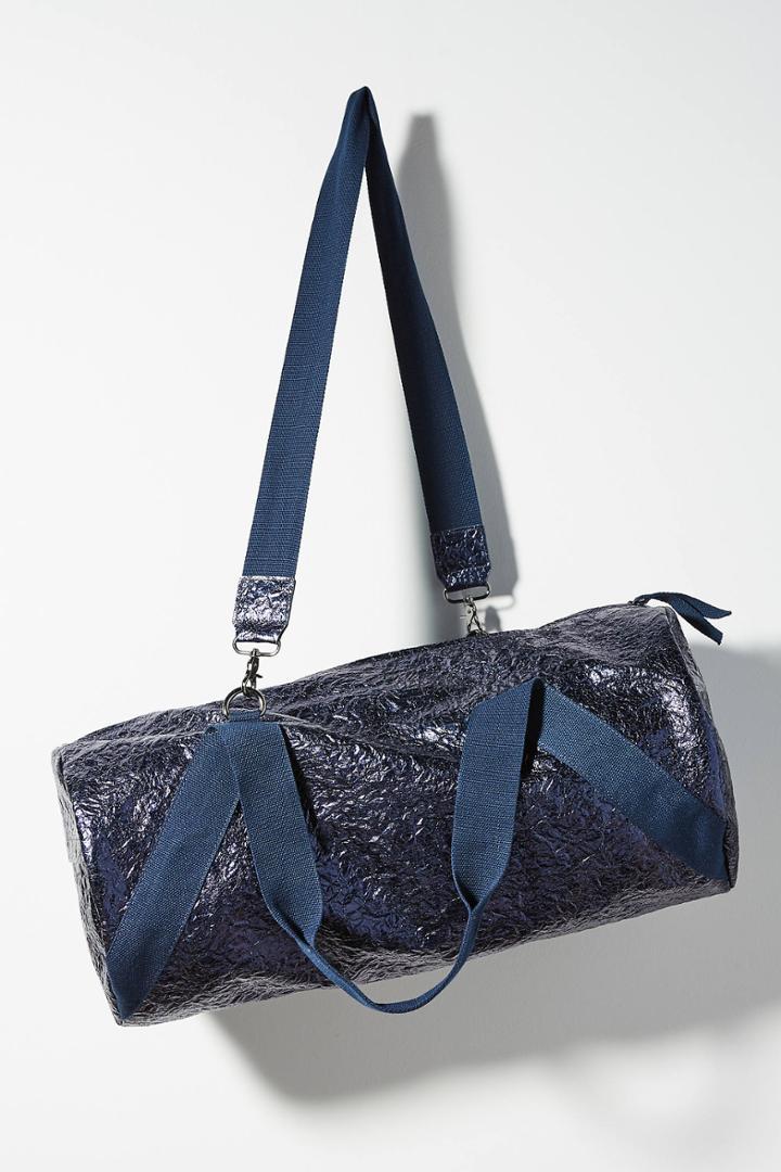 Monserat De Lucca Cha Cha Metallic Gym Bag