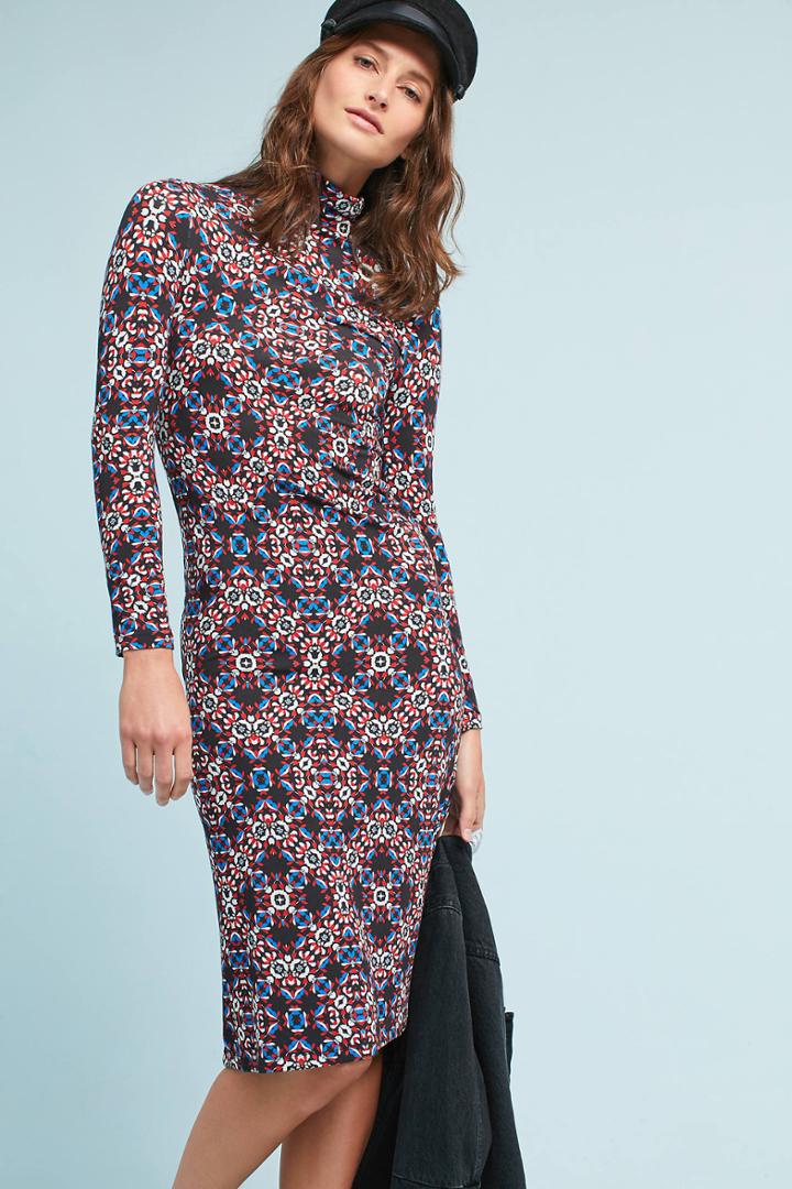 Yumi Kim Kenny Mock-neck Dress