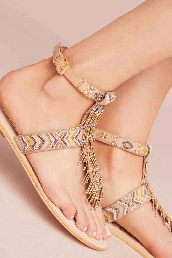 Sam Edelman Fringe Gladiator Sandals
