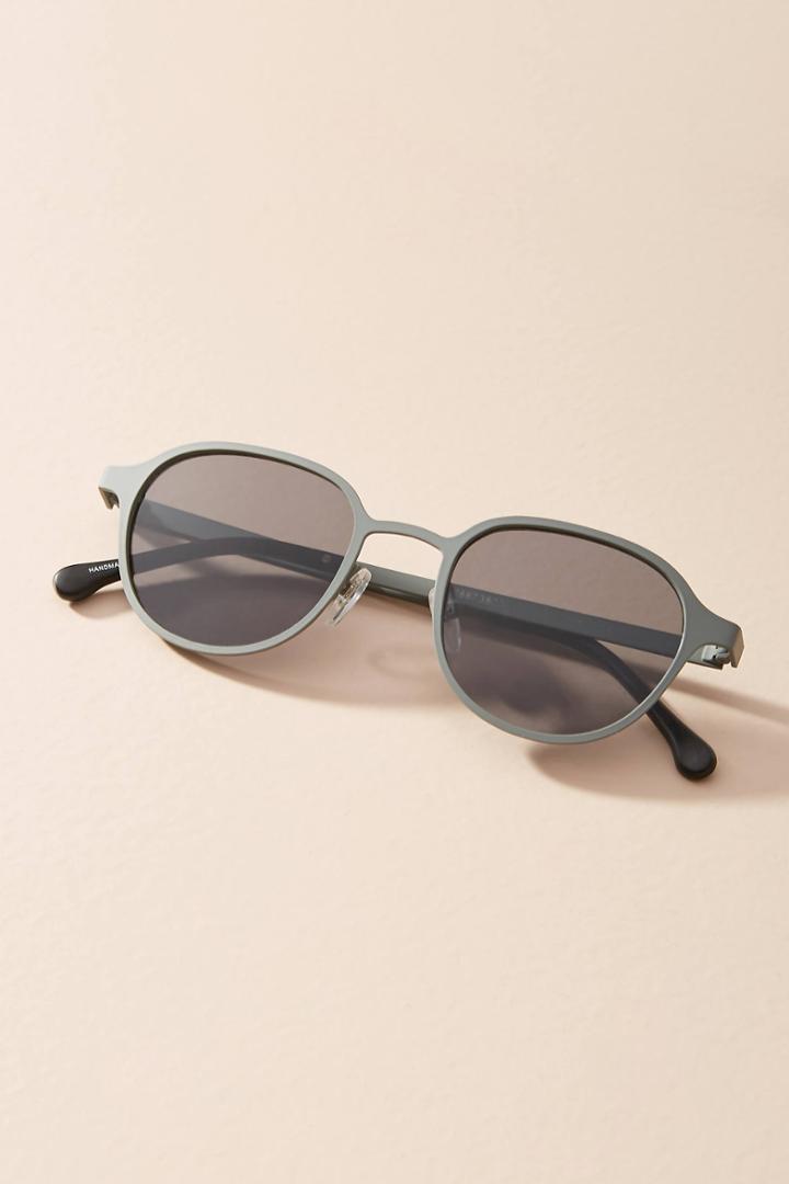 Komono Dove Round Sunglasses