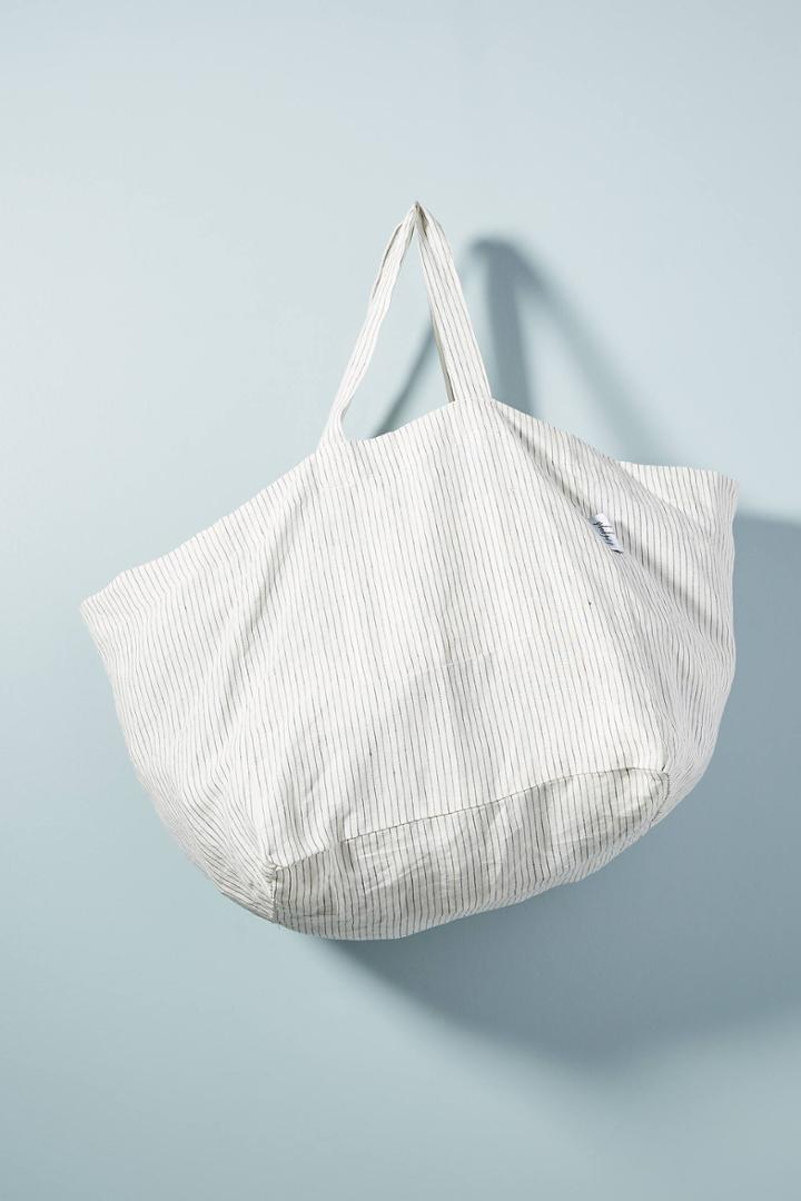 The Beach People Simple Linen Tote Bag