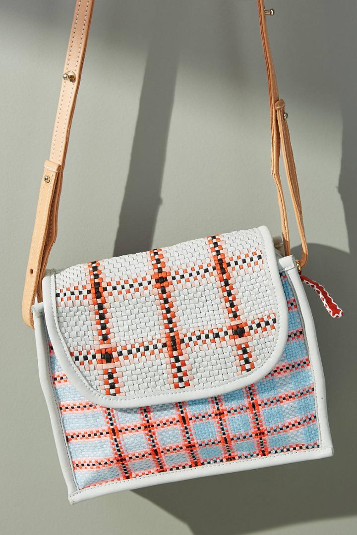 En Shalla Small Lunchbox Crossbody Bag
