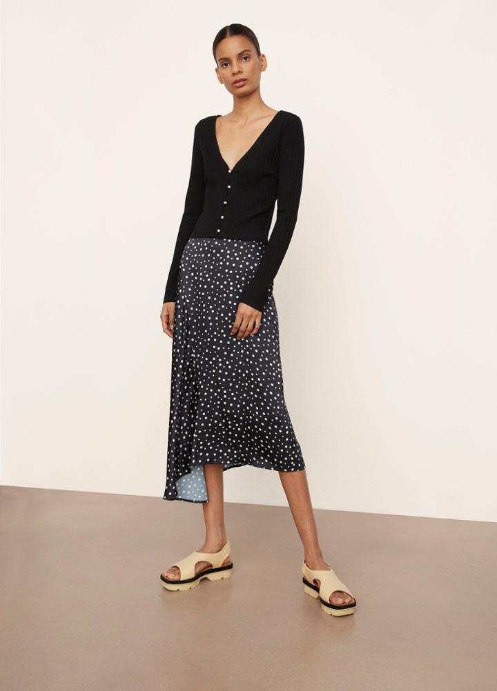 Vince Pearl Button Cardigan