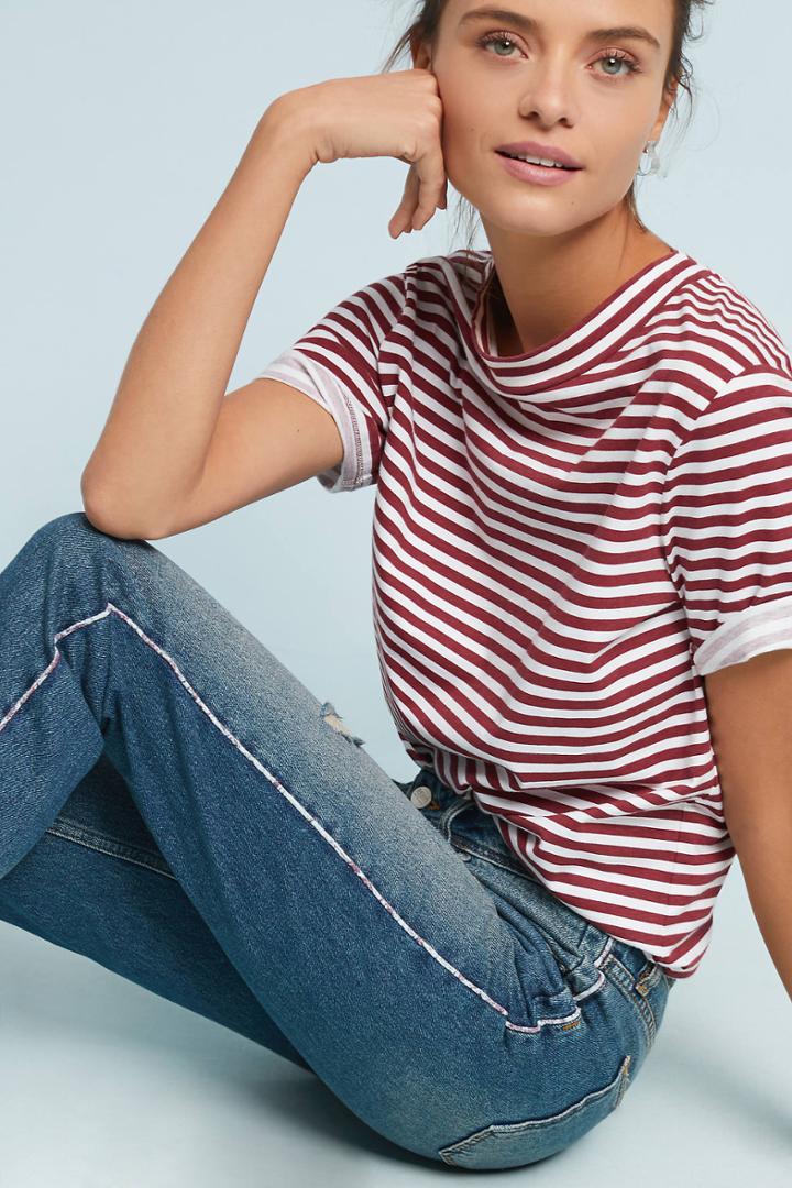 Reiko Nina Low-rise Straight Jeans
