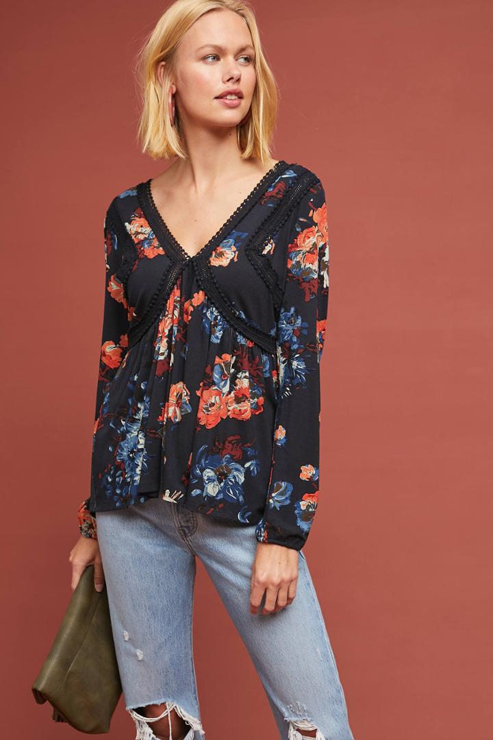 Maeve Riley Floral Top