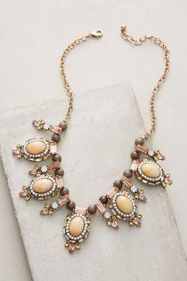 Anthropologie Silesia Bib Necklace