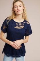 Eva Franco Leslie Peplum Top