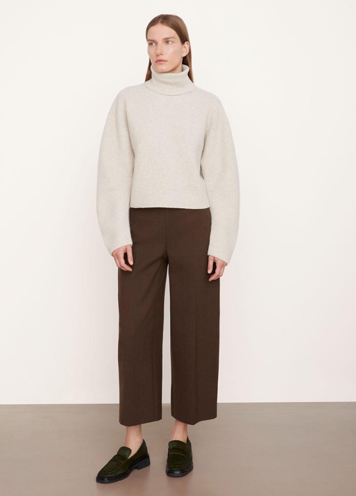 Vince Horizontal Rib Turtleneck Sweater