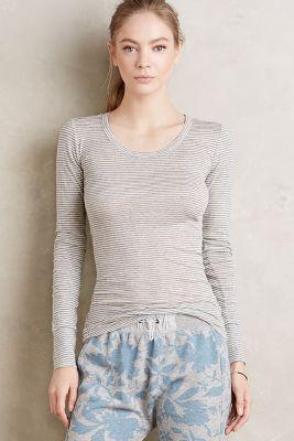 Suss Scooped Stripe Tee