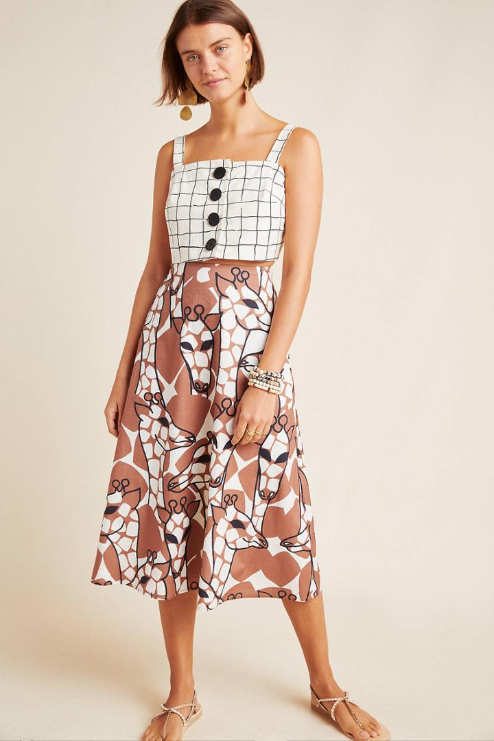 Corey Lynn Calter Laelia A-line Skirt