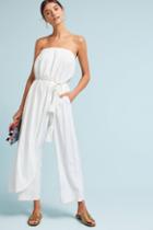 Petersyn Marley Strapless Linen Jumpsuit