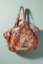 Anthropologie Floral Brocade Tote