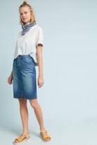 Pilcro And The Letterpress Pilcro Denim Pencil Skirt