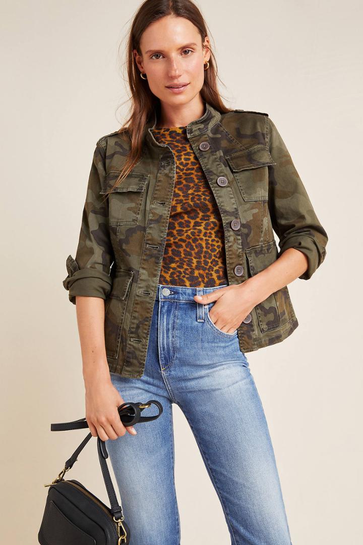Sanctuary Lena Camo Utility Jacket