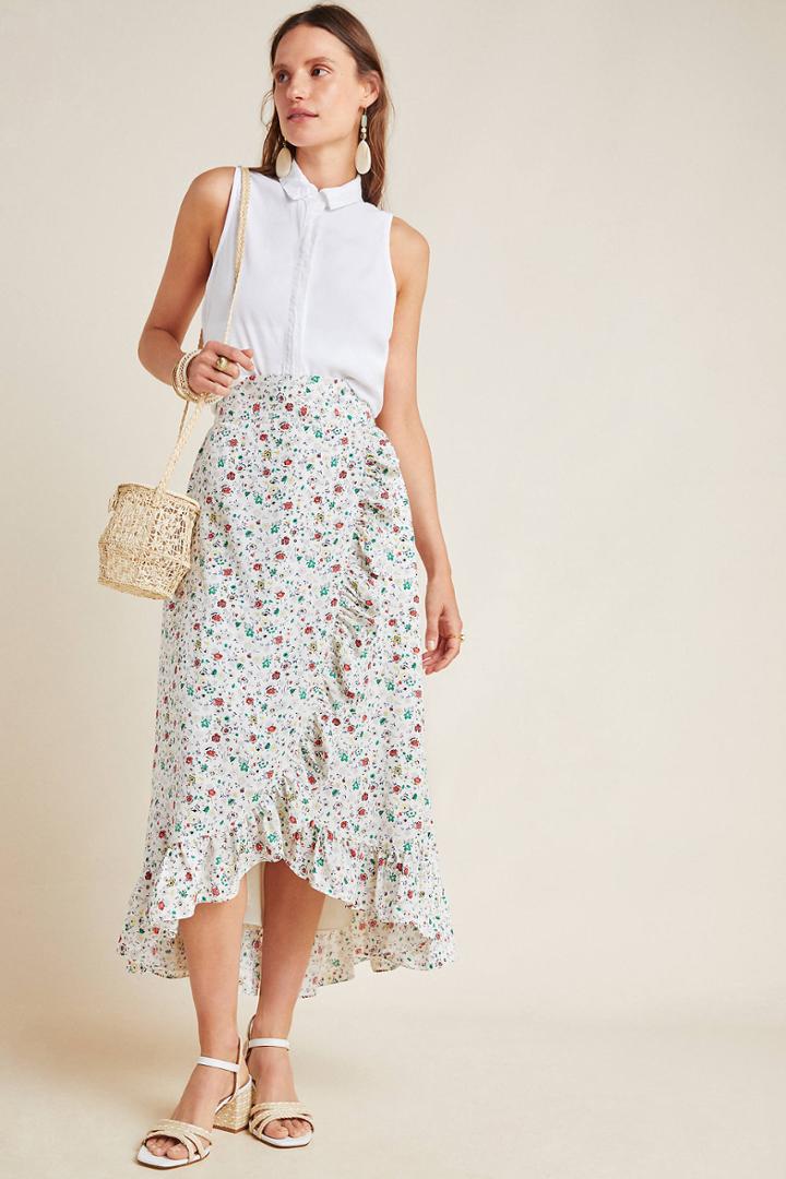 Corey Lynn Calter Courtney Wrap Skirt
