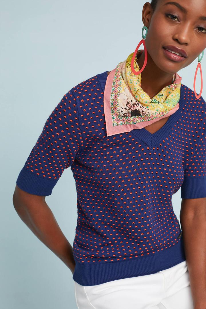 Numph Polka Dot Pullover