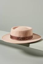 Wyeth Trimmed Boater Hat