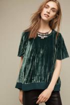 Anthropologie Velvet Swing Tee