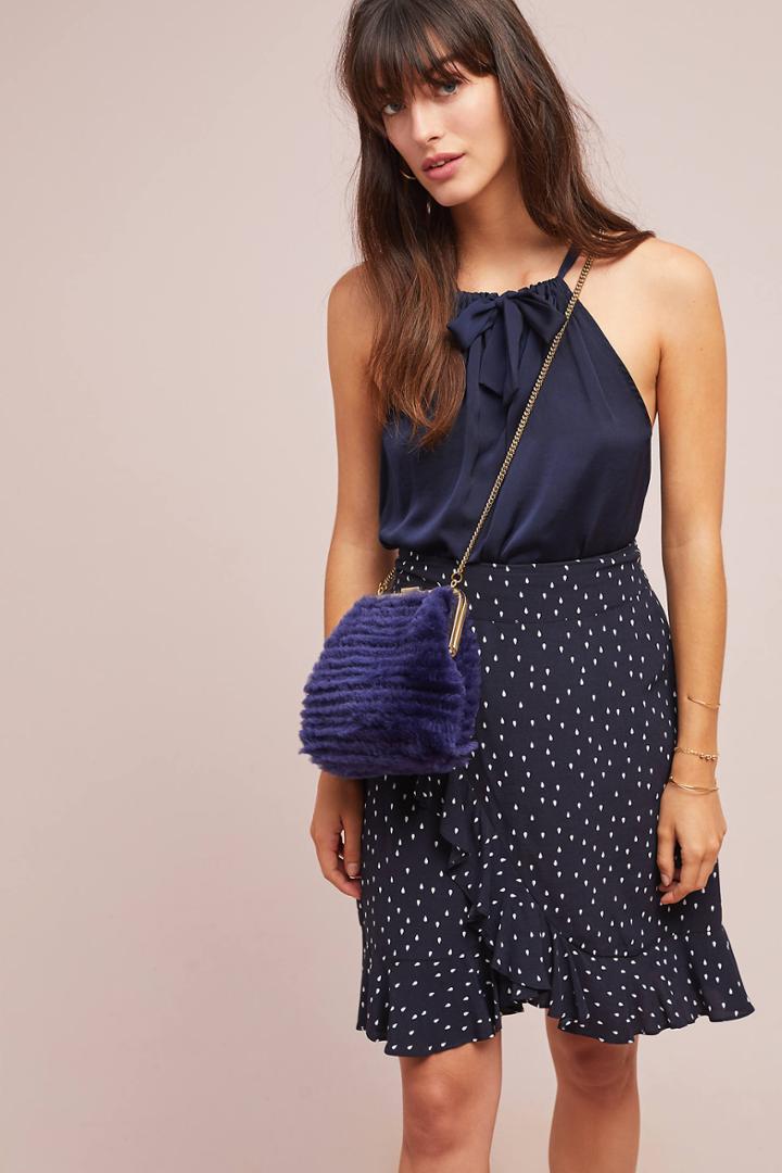 Pure + Good Bow-tied Halter Bodysuit