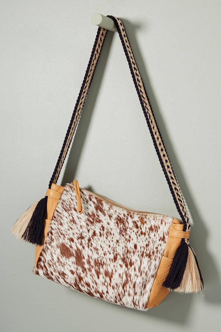 Claramonte Mona Calf Hair Crossbody Bag