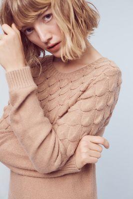Lucy Paris Joia Scalloped Sweater