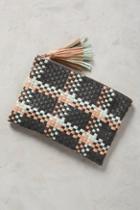 Anthropologie Woven Paloma Clutch